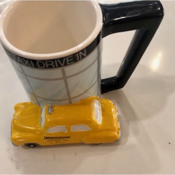 NWT vintage very rare 1988 taxi mug - Picture 3 of 4
